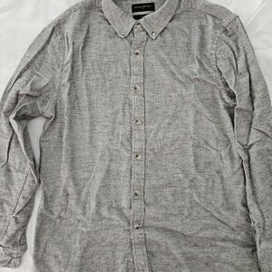 Banana Republic Grey Grindle Button-Down Shirt